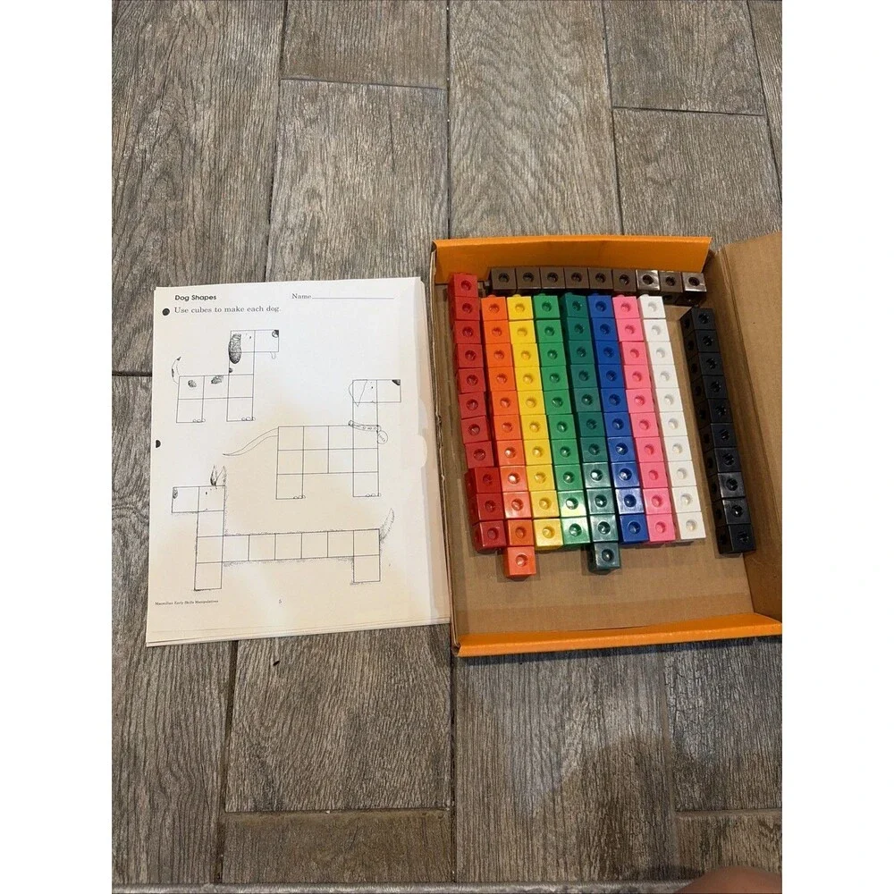 Macmillan Early Skills Manipulatives Educational Sets Lot Of 7